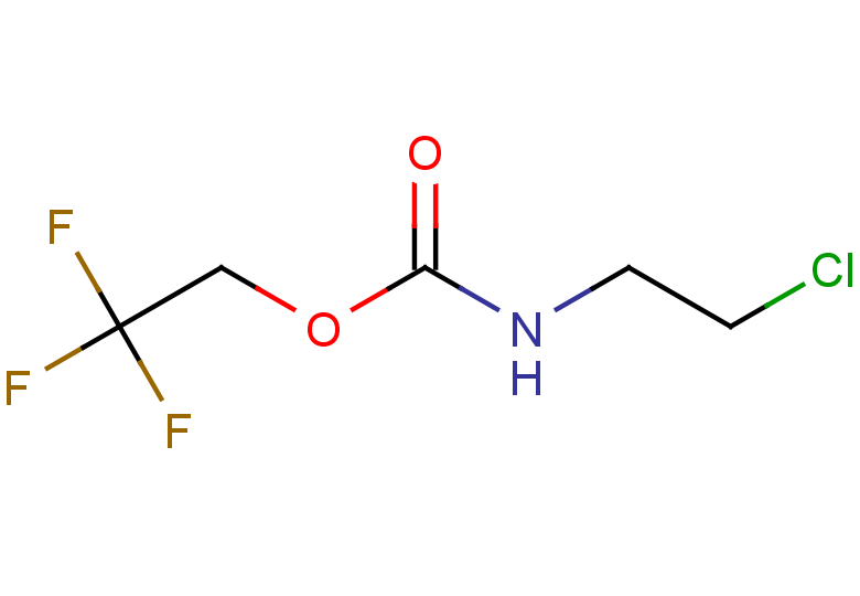 2,2,2-trifluoroethyl N-(2-chloroethyl)carbamate