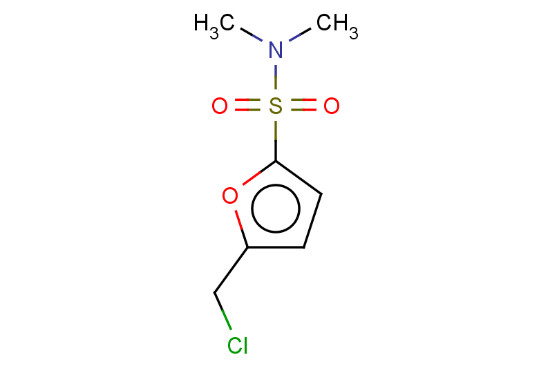5-(chloromethyl)-N,N-dimethylfuran-2-sulfonamide