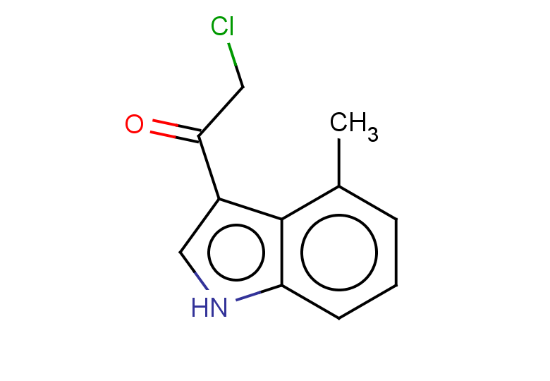 2-chloro-1-(4-methyl-1H-indol-3-yl)ethan-1-one