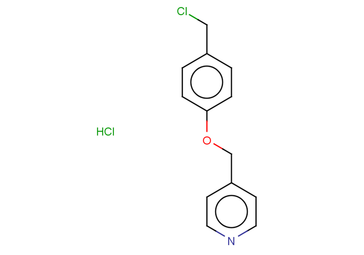 4-[4-(chloromethyl)phenoxymethyl]pyridine hydrochloride