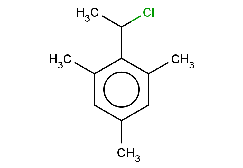 2-(1-chloroethyl)-1,3,5-trimethylbenzene