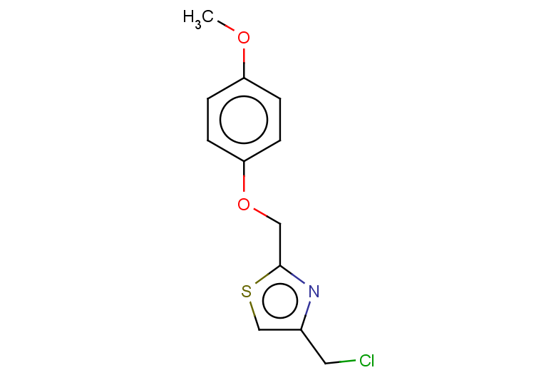 4-(chloromethyl)-2-(4-methoxyphenoxymethyl)-1,3-thiazole