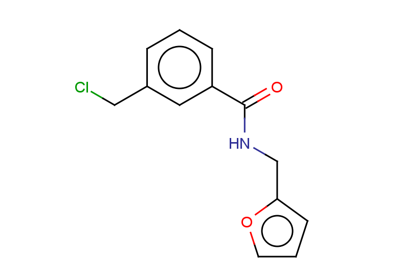 3-(chloromethyl)-N-(furan-2-ylmethyl)benzamide