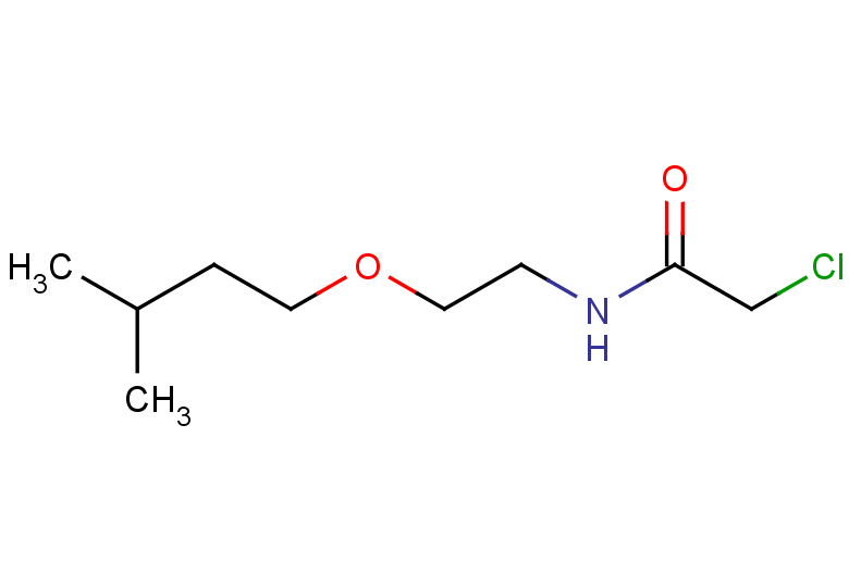 2-chloro-N-[2-(3-methylbutoxy)ethyl]acetamide