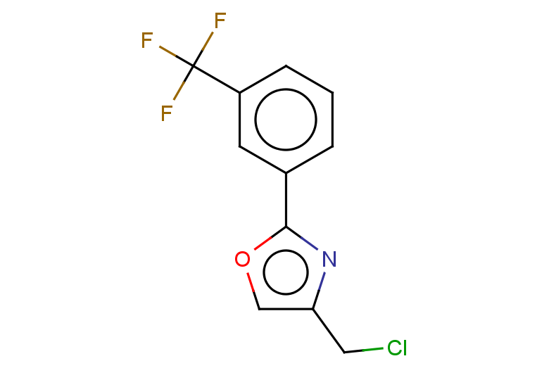 4-(chloromethyl)-2-[3-(trifluoromethyl)phenyl]-1,3-oxazole