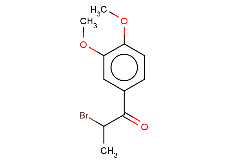 2-bromo-1-(3,4-dimethoxyphenyl)propan-1-one