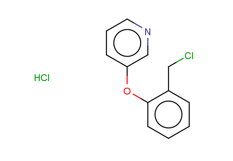 3-[2-(chloromethyl)phenoxy]pyridine hydrochloride