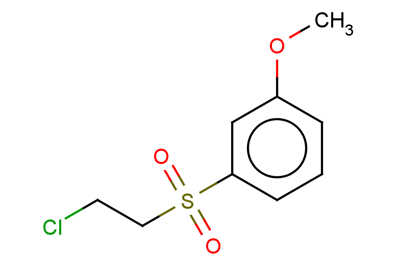 1-(2-chloroethanesulfonyl)-3-methoxybenzene