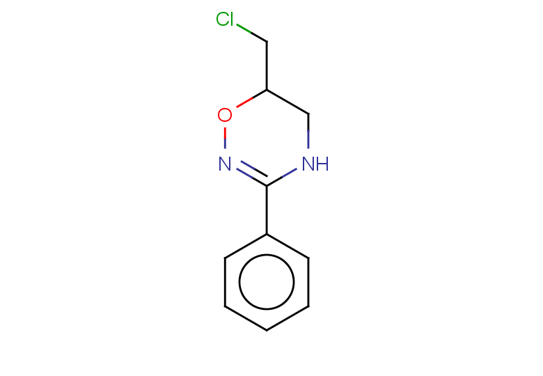 6-(chloromethyl)-3-phenyl-5,6-dihydro-4H-1,2,4-oxadiazine