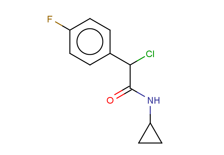 2-chloro-N-cyclopropyl-2-(4-fluorophenyl)acetamide