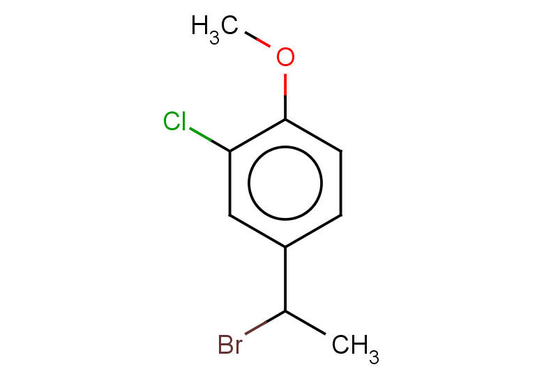 4-(1-bromoethyl)-2-chloro-1-methoxybenzene