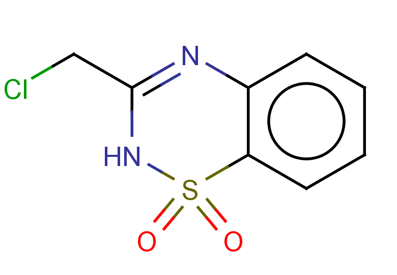 3-(chloromethyl)-2H-1,2,4-benzothiadiazine-1,1-dione