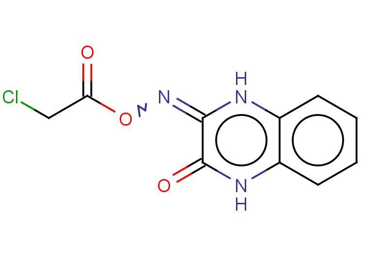 (3-oxo-1,2,3,4-tetrahydroquinoxalin-2-ylidene)amino 2-chloroacetate
