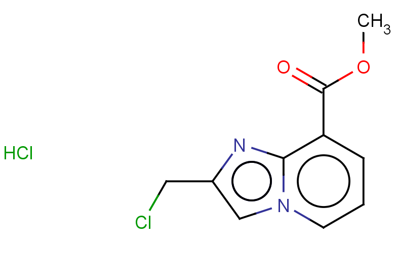 methyl 2-(chloromethyl)imidazo[1,2-a]pyridine-8-carboxylate hydrochloride
