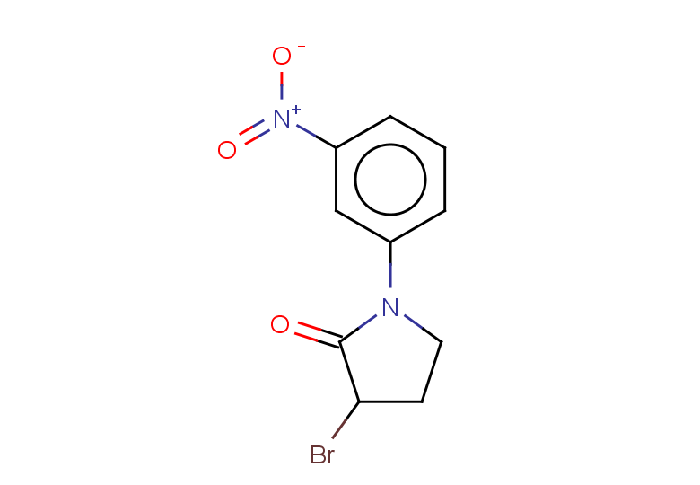 3-bromo-1-(3-nitrophenyl)pyrrolidin-2-one