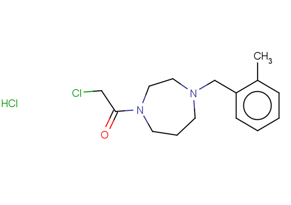 2-chloro-1-{4-[(2-methylphenyl)methyl]-1,4-diazepan-1-yl}ethan-1-one hydrochloride