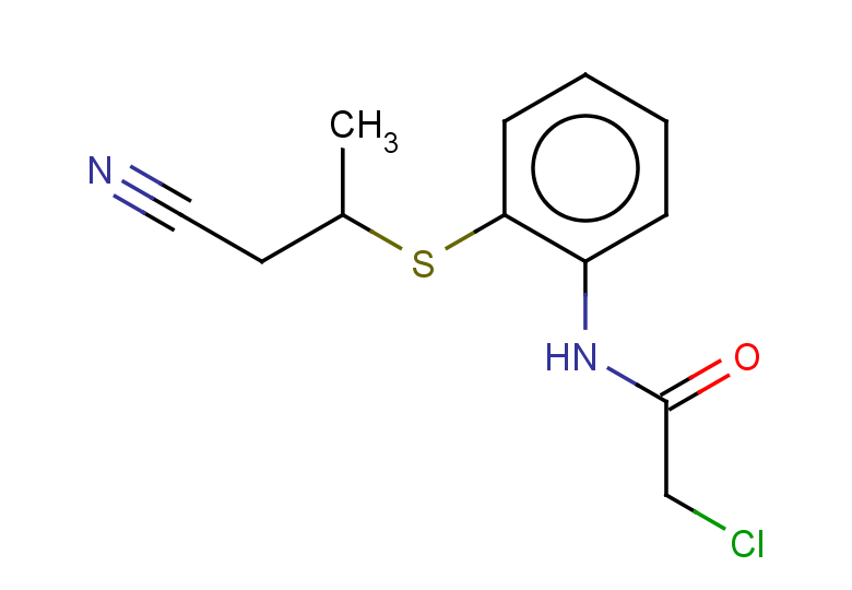 2-chloro-N-{2-[(1-cyanopropan-2-yl)sulfanyl]phenyl}acetamide