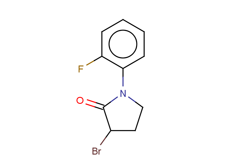 3-bromo-1-(2-fluorophenyl)pyrrolidin-2-one