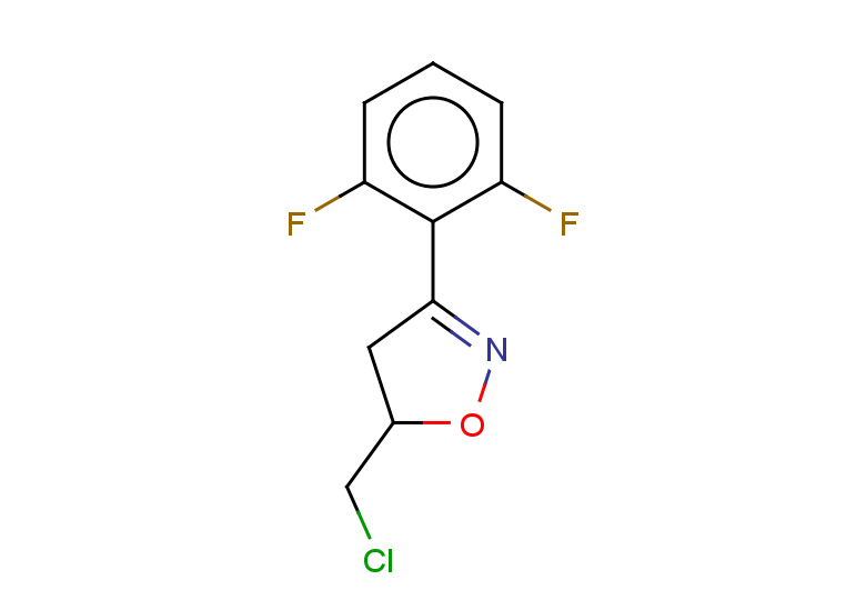 5-(chloromethyl)-3-(2,6-difluorophenyl)-4,5-dihydro-1,2-oxazole