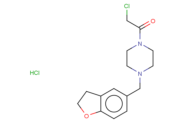 2-chloro-1-[4-(2,3-dihydro-1-benzofuran-5-ylmethyl)piperazin-1-yl]ethan-1-one hydrochloride