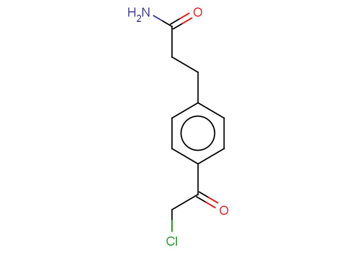 3-[4-(2-chloroacetyl)phenyl]propanamide