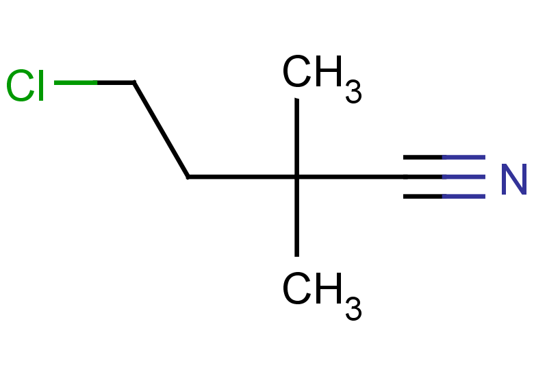 4-chloro-2,2-dimethylbutanenitrile