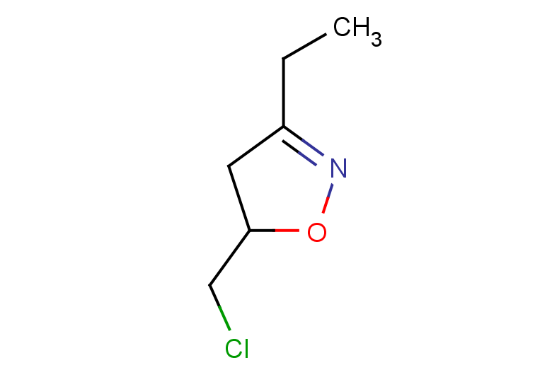 5-(chloromethyl)-3-ethyl-4,5-dihydro-1,2-oxazole