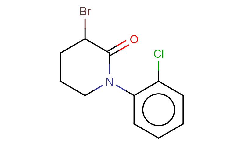 3-bromo-1-(2-chlorophenyl)piperidin-2-one