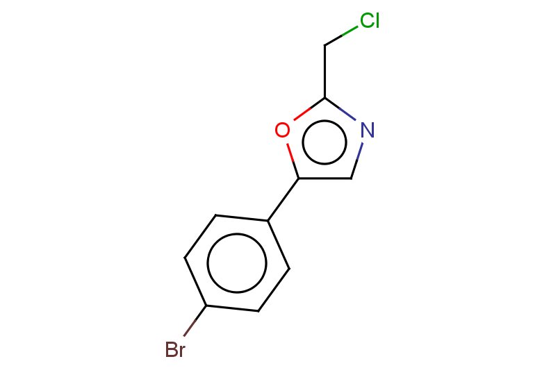 5-(4-bromophenyl)-2-(chloromethyl)-1,3-oxazole