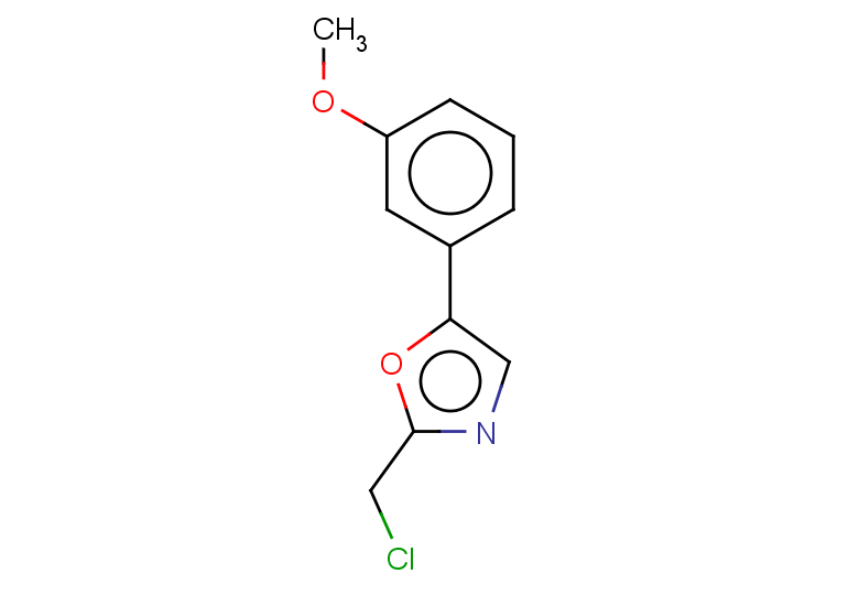 2-(chloromethyl)-5-(3-methoxyphenyl)-1,3-oxazole