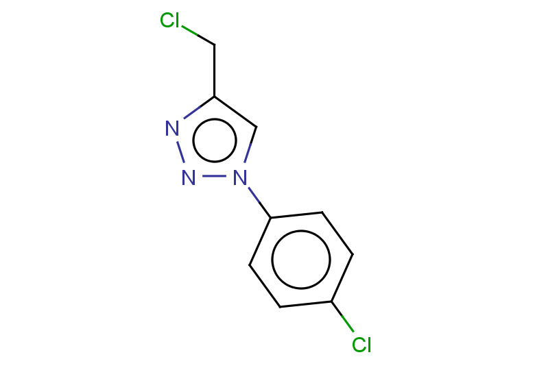 4-(chloromethyl)-1-(4-chlorophenyl)-1H-1,2,3-triazole