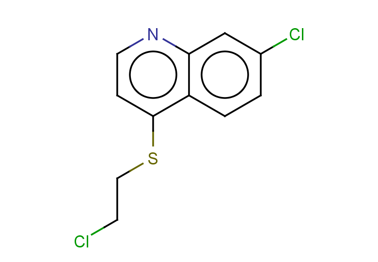 7-chloro-4-[(2-chloroethyl)sulfanyl]quinoline