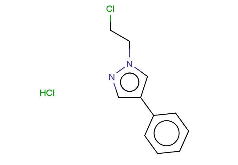 1-(2-chloroethyl)-4-phenyl-1H-pyrazole hydrochloride