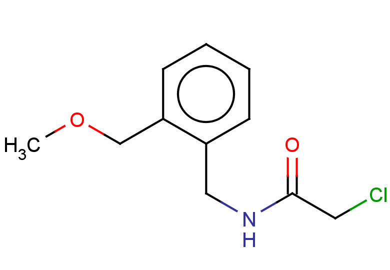 2-chloro-N-{[2-(methoxymethyl)phenyl]methyl}acetamide