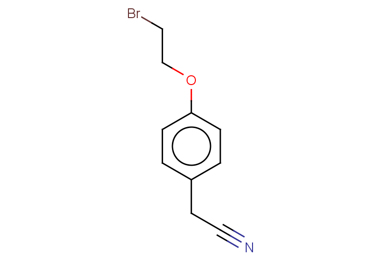 2-[4-(2-bromoethoxy)phenyl]acetonitrile