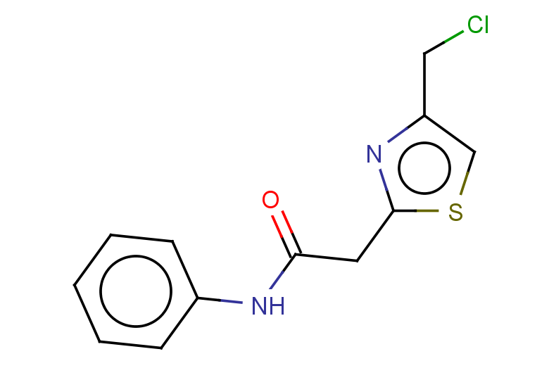 2-[4-(chloromethyl)-1,3-thiazol-2-yl]-N-phenylacetamide