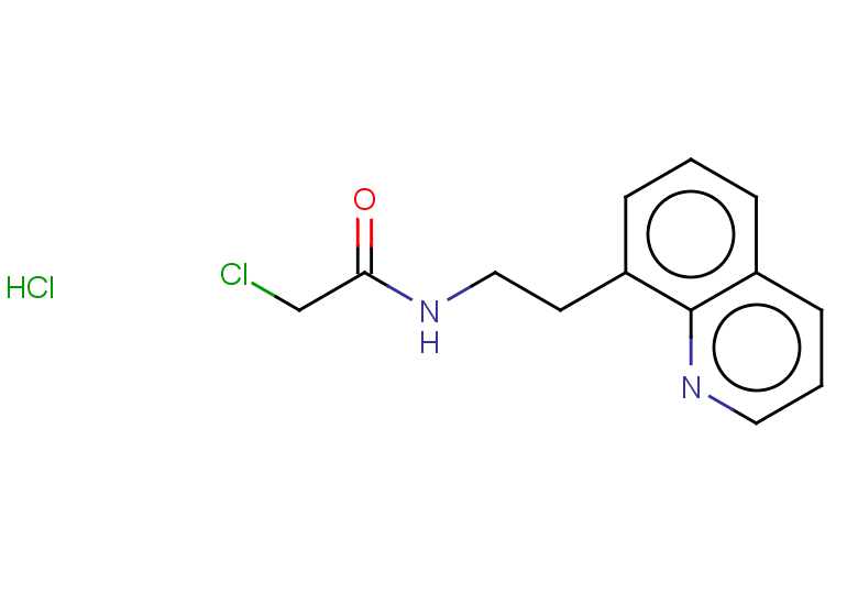 2-chloro-N-[2-(quinolin-8-yl)ethyl]acetamide hydrochloride