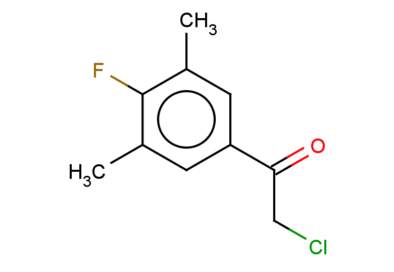2-chloro-1-(4-fluoro-3,5-dimethylphenyl)ethan-1-one
