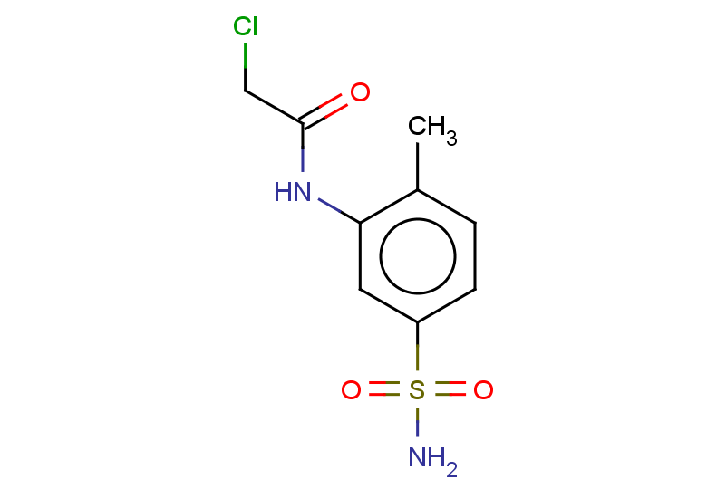 2-chloro-N-(2-methyl-5-sulfamoylphenyl)acetamide