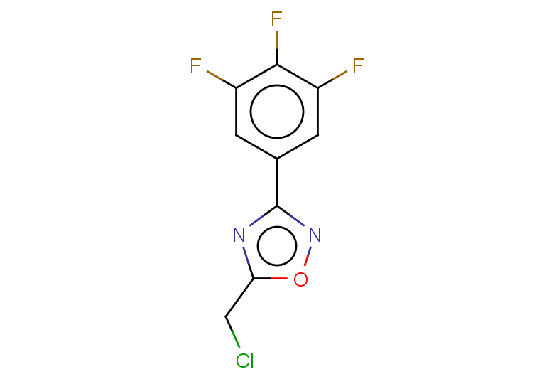5-(chloromethyl)-3-(3,4,5-trifluorophenyl)-1,2,4-oxadiazole