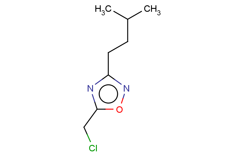 5-(chloromethyl)-3-(3-methylbutyl)-1,2,4-oxadiazole