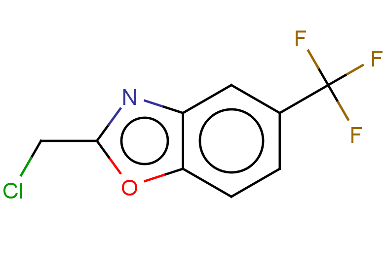 2-(chloromethyl)-5-(trifluoromethyl)-1,3-benzoxazole