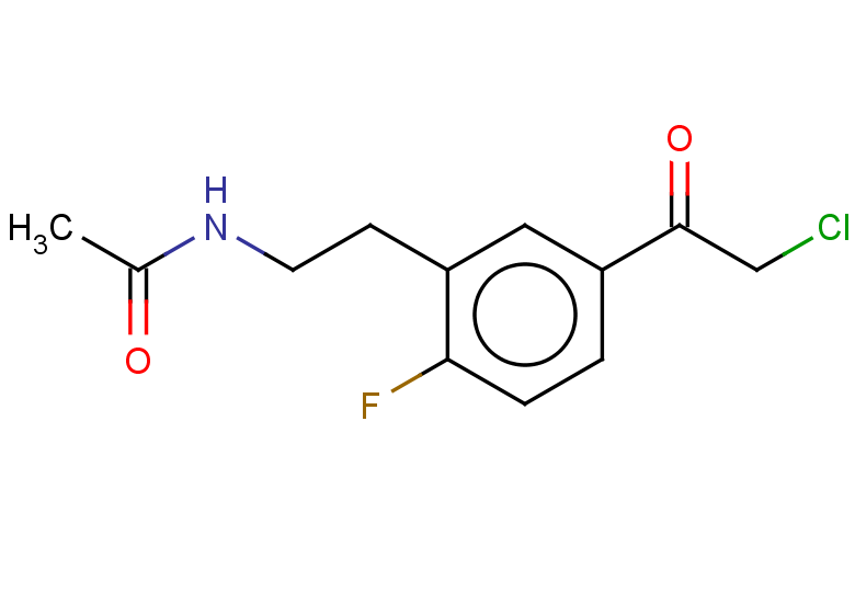 N-{2-[5-(2-chloroacetyl)-2-fluorophenyl]ethyl}acetamide