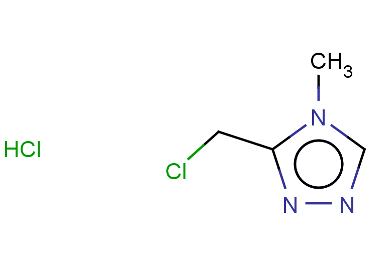 3-(chloromethyl)-4-methyl-4H-1,2,4-triazole hydrochloride