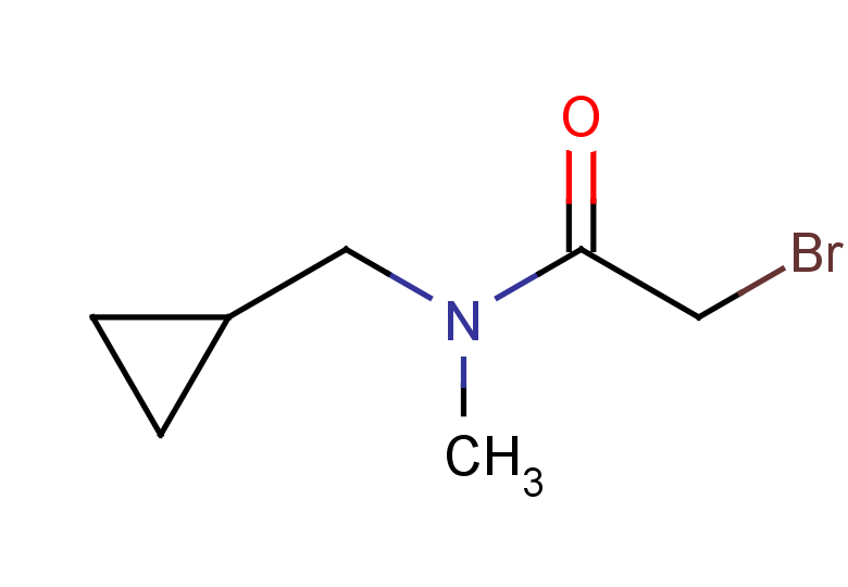 2-bromo-N-(cyclopropylmethyl)-N-methylacetamide