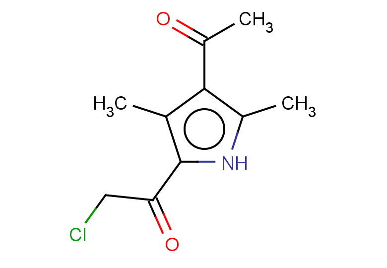 1-(4-acetyl-3,5-dimethyl-1H-pyrrol-2-yl)-2-chloroethan-1-one