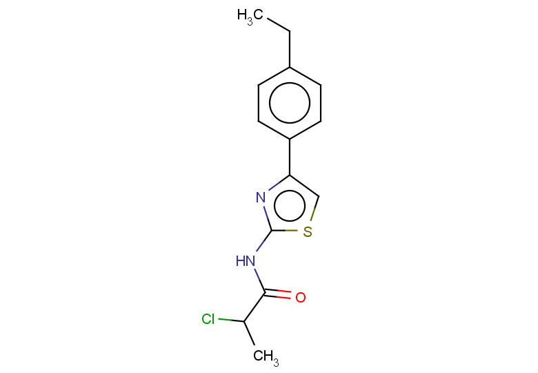 2-chloro-N-[4-(4-ethylphenyl)-1,3-thiazol-2-yl]propanamide
