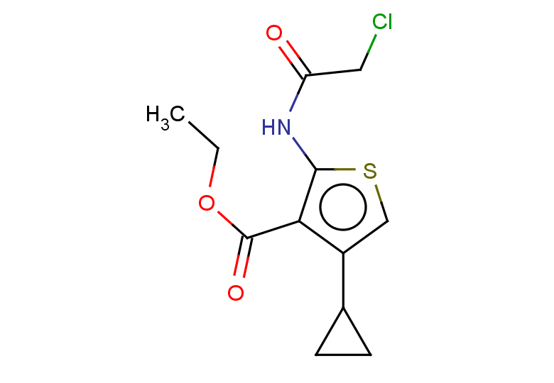 ethyl 2-(2-chloroacetamido)-4-cyclopropylthiophene-3-carboxylate