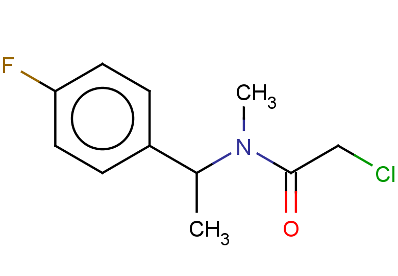 2-chloro-N-[1-(4-fluorophenyl)ethyl]-N-methylacetamide