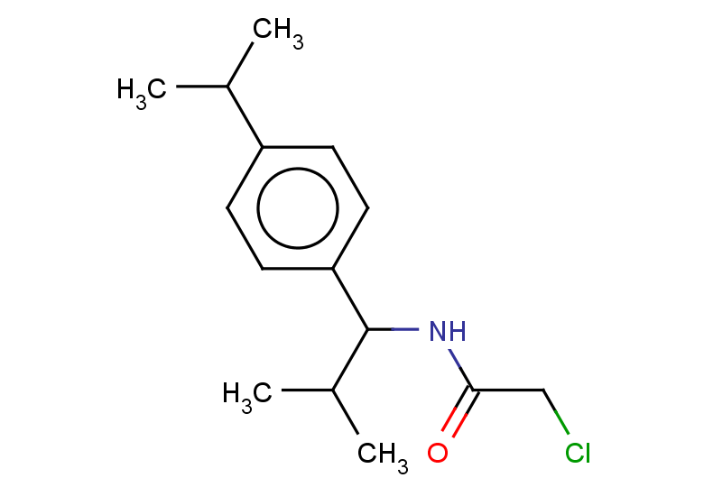 2-chloro-N-{2-methyl-1-[4-(propan-2-yl)phenyl]propyl}acetamide